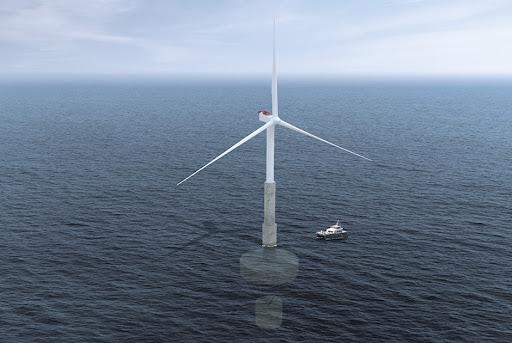 Molino eólico flotante